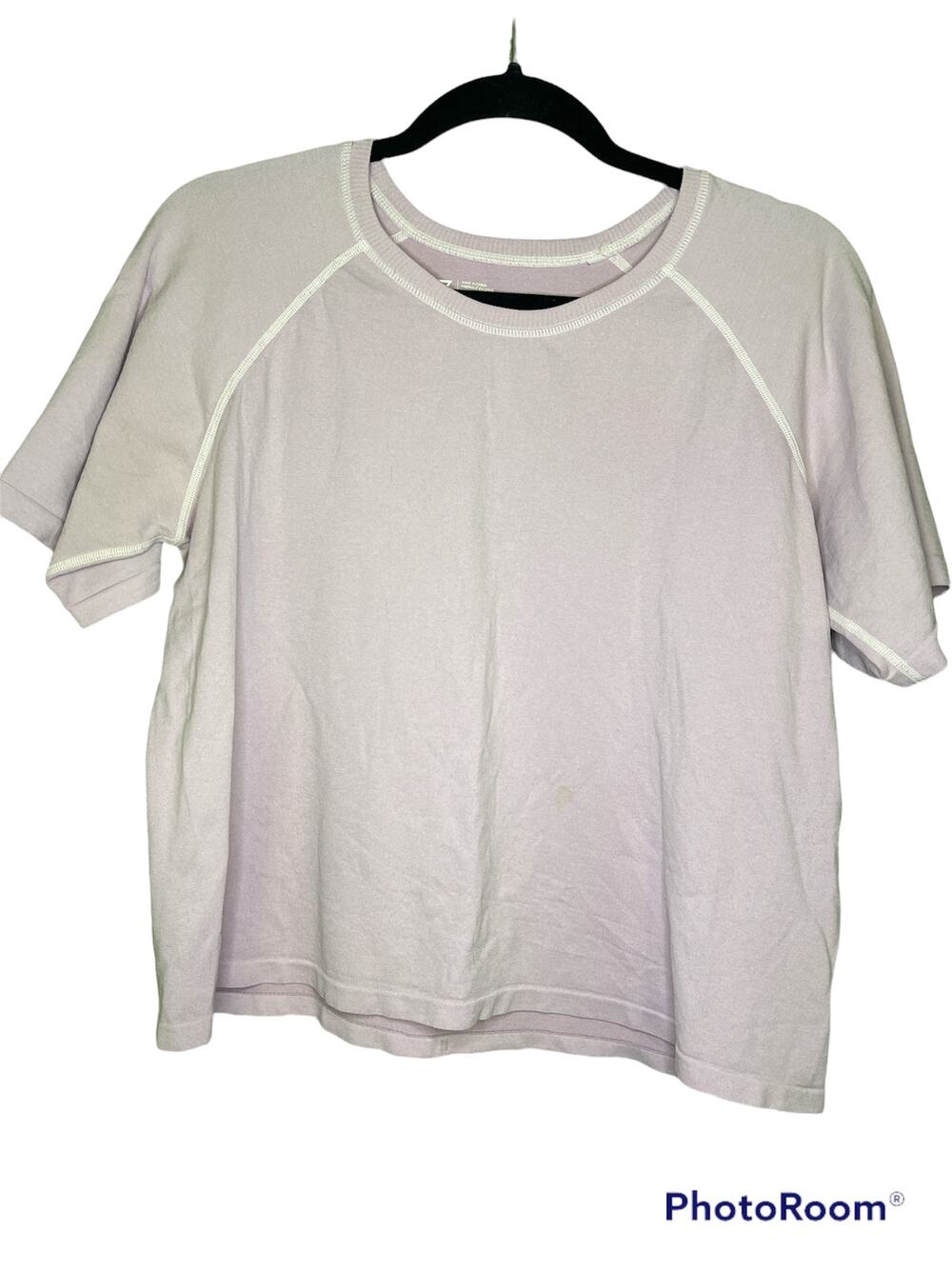 Z By Zella Short Sleeve Light Purple Lavender Athletic Workout Shirt Size M